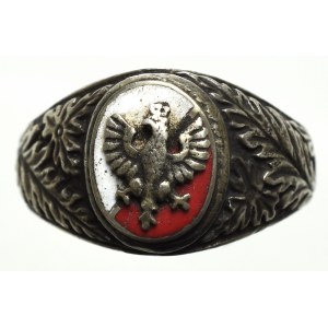 II RP, Patriotic signet ring with eagle