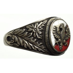 II RP, Patriotic signet ring with eagle