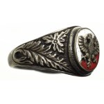 II RP, Patriotic signet ring with eagle