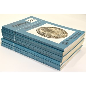 Auction catalogs, set of 9. Tempelhofer Munzenhaus