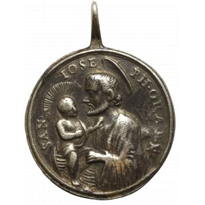 Polen, Medaille der Muttergottes von Berdyczowska - Silber