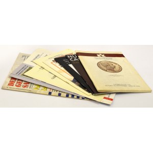 Numismatic literature set, 8 pieces.