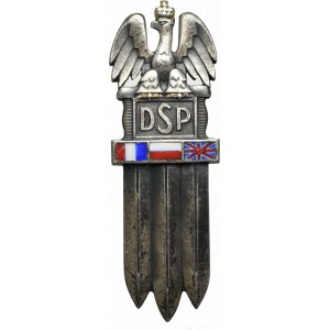 PSZnZ, odznak 2. pešej streleckej divízie, Hugeunin Locle