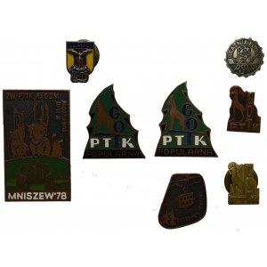 PRL, PTTK badge set
