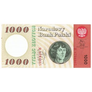 Poľská ľudová republika, 1000 zlotých 1965 R