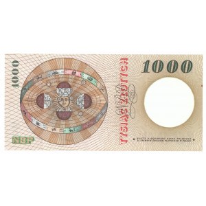 Poľská ľudová republika, 1000 zlotých 1965 R