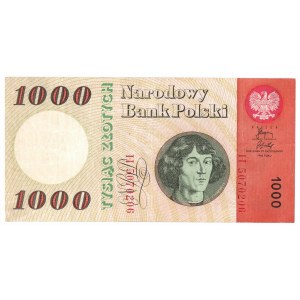 People's Republic of Poland, 1000 zloty 1965 H