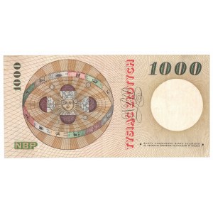 People's Republic of Poland, 1000 zloty 1965 H