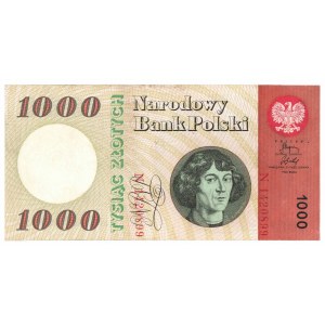 Poľská ľudová republika, 1000 zlotých 1965 N