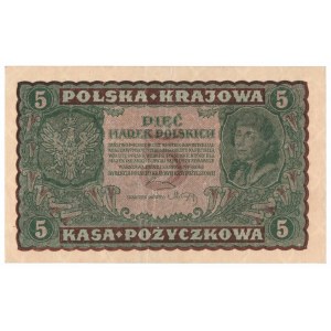 II RP, 5 Polish marks 1919 II SERJA AM