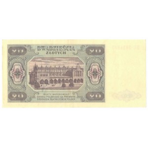 PRL, 20 złotych 1948 HU