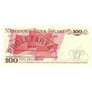 People's Republic of Poland, 100 gold 1976 EL