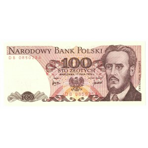 People's Republic of Poland, 100 gold 1976 DB