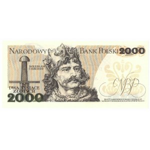 PRL, 2000 złotych 1982 BY