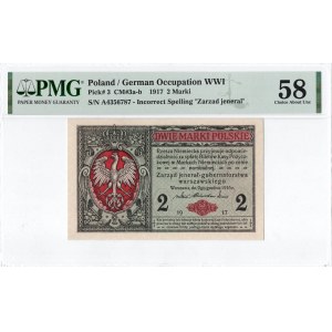 GG, 2 mkp 1916 General - PMG 58