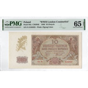 GG, 10 gold 1940 N - PMG 65EPQ