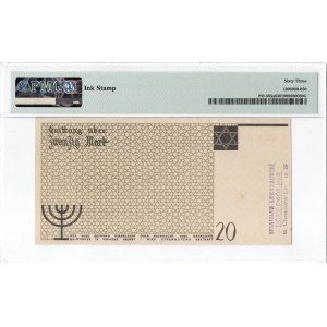 Litzammstadt Getto, 20 mark 1940 - PMG 63