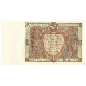 II RP, 50 zloty 1929 EJ