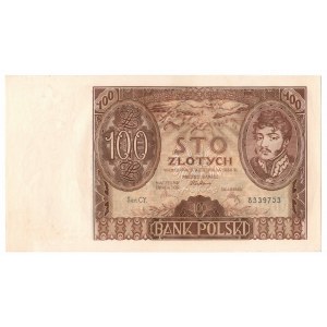 II RP, 100 gold 1934 CY