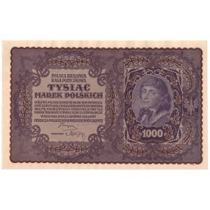 II RP, 1000 marek polskich 1919 I SERJA AB