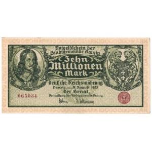 WMG, 10 million Mark 31.08.1923