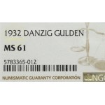 Freie Stadt Danzig, 1 gulden 1932 - NGC MS61