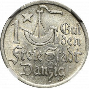 Freie Stadt Danzig, 1 gulden 1923 - NGC AU58