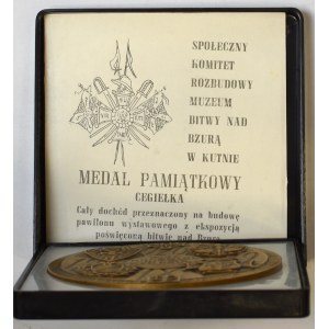 PRL, Medal-cegiełka w 45 rocznicę Bitwy nad Bzurą