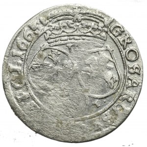 John II Casimir, 6 groschen 1663, Bromberg