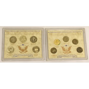 USA, Zestaw monet historycznych