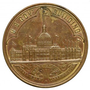 USA, medaila ministerstva financií - Chicago1893