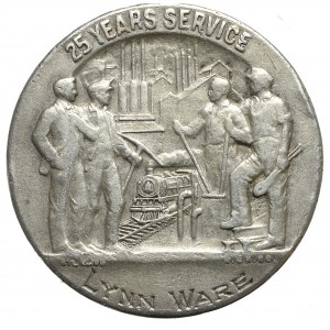 USA, Medal for 25 years of service Steel Corporation