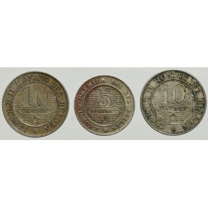 Belgia, Zestaw 5 i 10 centimów