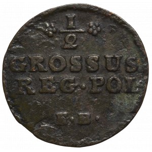 Stanislaw August Poniatowski, Half-penny 1775