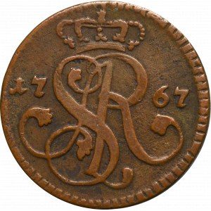 Stanislaw August Poniatowski, 1767 G penny