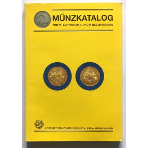 Aukčný katalóg, Münzkatalog 25/2000 - zaujímavé a veľmi vzácne poľské mince a medaily z Gdanska