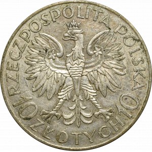 Zweite Polnische Republik, 10 Zloty 1933 Traugutt