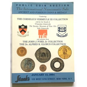 Katalog aukcyjny, Stacks Public Coin Auction 2004 r - rzadkie i ciekawe, monety polskie i polsko-rosyjskie