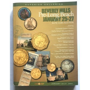 Auction Catalogue, Superior Galleries ELITE COIN AUCTION 2004 - very rare, Polish and Polish-Russian coins