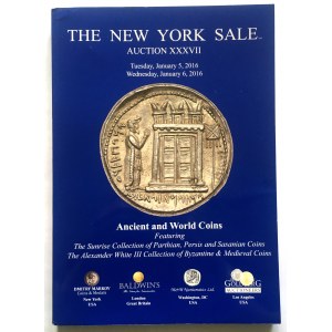 Auction catalog, THE NEW YORK SALE XXXVII/2016 - very rare and interesting, Polish coins