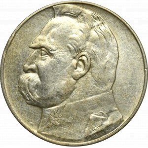 II Rzeczpospolita, 10 złotych 1937 Piłsudski