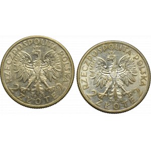 Second Republic, 2 zloty set 1934