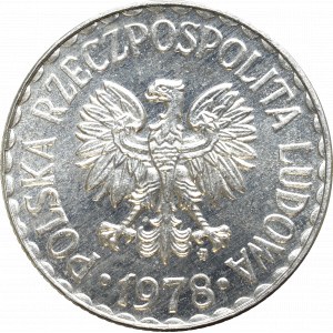 PRL, 1 złoty 1978