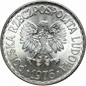 PRL, 1 złoty 1976