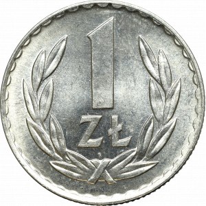 PRL, 1 złoty 1975