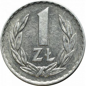 Peoples Republic of Poland, 1 zloty 1967