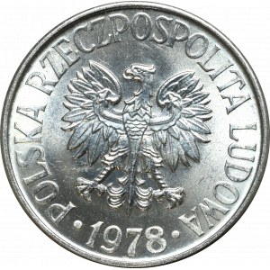 Peoples Republic of Poland, 50 groschen 1978