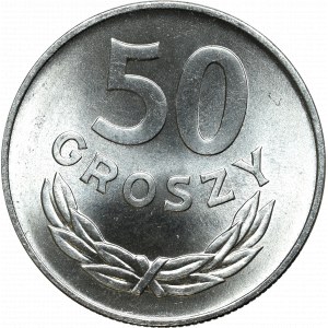 Peoples Republic of Poland, 50 groschen 1975