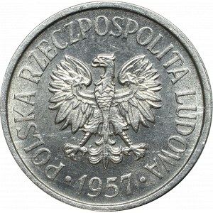 Peoples republic of Poland, 20 groschen 1957
