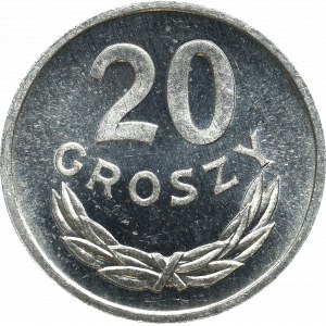 PRL, 20 groszy 1976